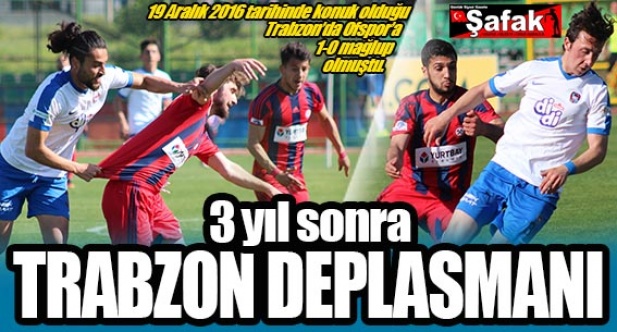 Trabzon deplasmanında acı hatıra!