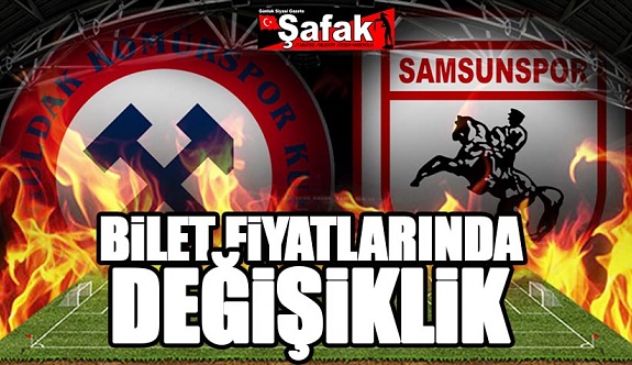 Zonguldak-Samsun maçı biletlerinde yüzde 100 artış