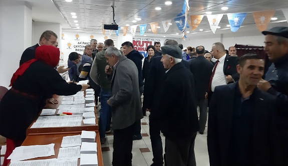 AK Parti Çaycuma'da delege seçimleri başladı