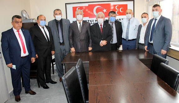 MHP ilçe Başkanları Demirköse’yi desteklediklerini açıkladı