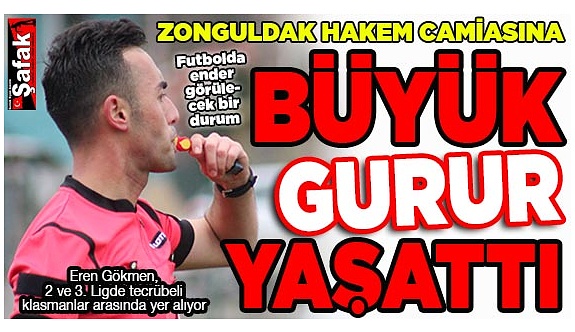 Diyarbekirspor Kulübü’nden Zonguldaklı hakeme tebrik