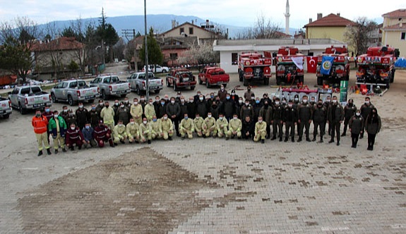 Yangınla mücadele ekiplerinin eğitimleri sürüyor