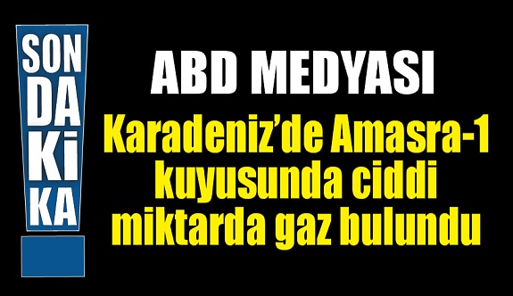 ABD medyası: “Türkiye, Karadeniz’deki Amasra-1 kuyusunda ciddi miktarda gaz tespit etti”