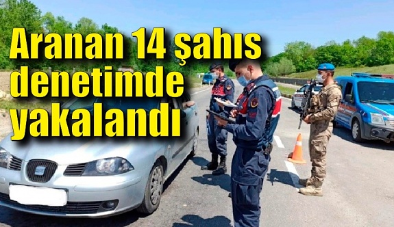 Aranan 14 şahıs yakalandı - Zonguldak Haberleri