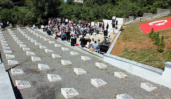 63 maden şehidinin mezarı yeniden düzenlendi