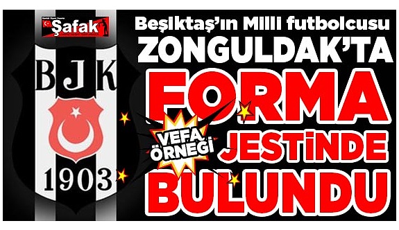 Beşiktaş’ta şampiyonluk yaşamıştı... Altyapısından yetiştiği kulübü unutmadı
