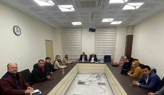 AK Parti Tanıtım ve Medya Başkanları birim toplantısı yapıldı