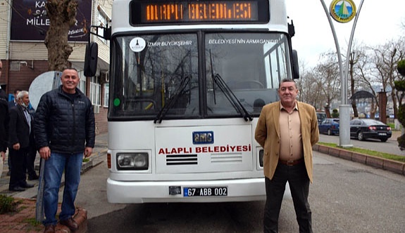 Türkiye Belediyeler Birliği'nden Alaplı’ya otobüs yardımı
