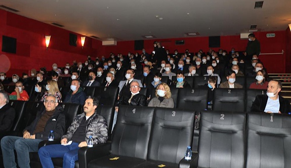 Zonguldak protokolü “Kesişme: İyi ki Varsın Eren” filmini izledi