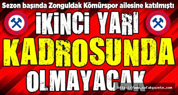 Zonguldak Kömürspor’da ayrılık üzerine ayrılık!