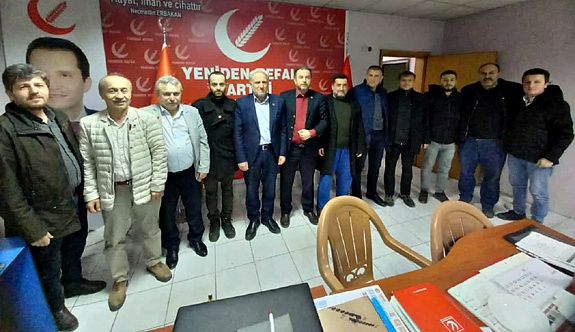 Yeniden Refah Partisi İl yönetimi Çaycuma'da toplandı