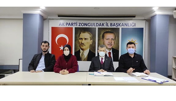 AK Parti İl Başkanlığı haftalık toplantısını yaptı