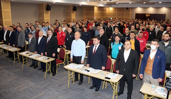 GMİS Karadon Şubesi Kilimli İşletmesi taban eğitim semineri yapıldı