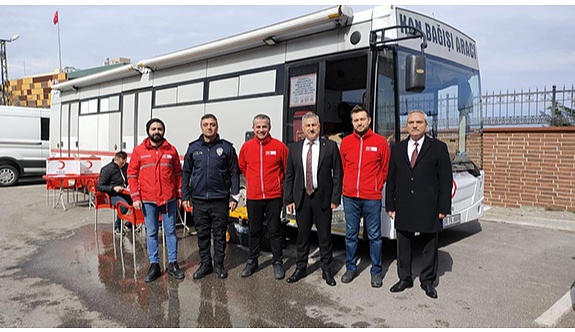 Zonguldak Emniyet Müdürlüğünden kan bağışı