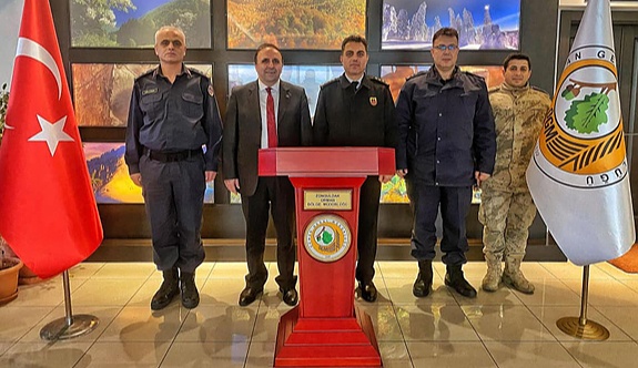 Zonguldak İl Jandarma Komutanı Orman Bölge Müdürünü ziyaret etti