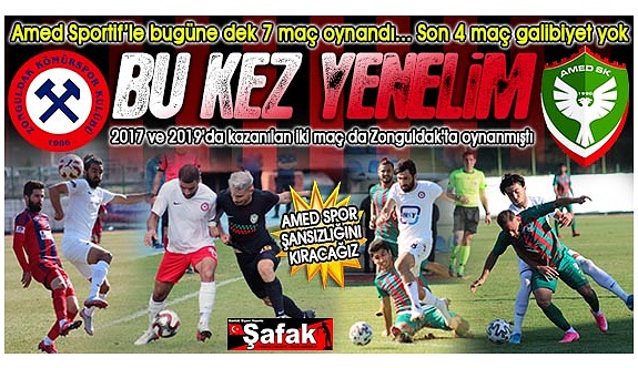 Zonguldak Kömürspor ile Amed Sportif 8’inci randevuda buluşacak