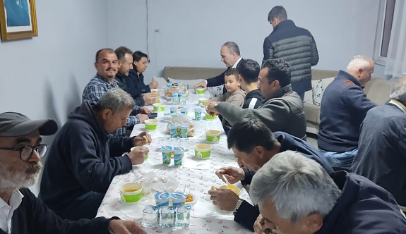 AK Parti Merkez İlçe Kardeşler Köyü’nde vatandaşlar ile iftar açtı