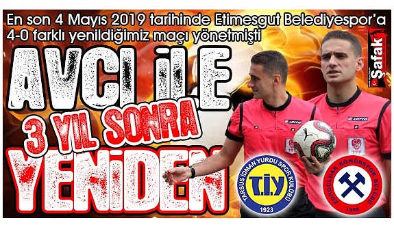 Tarsus-Zonguldak maçını 2. Ligin en tecrübeli hakemi yönetecek