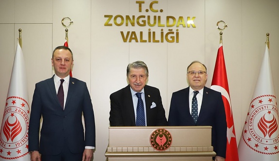 Toptan, Zonguldak Valiliğini ziyaret etti