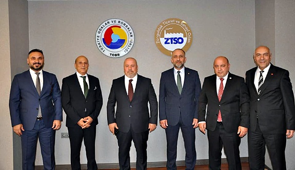 Avrupa Türk Girişimciler Birliği Üyeleri TSO’yu ziyaret etti