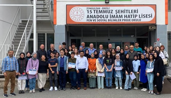 Proje okulu Zonguldak’ta ilk olan etkinliğe imza attı