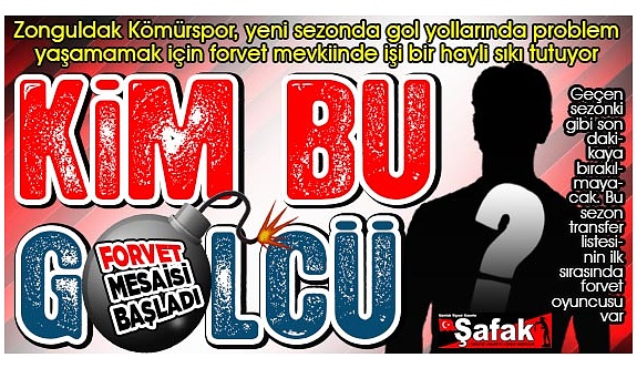 Zonguldak Kömürspor’dan golcü bombası... Transfer görüşmesi hız kazandı