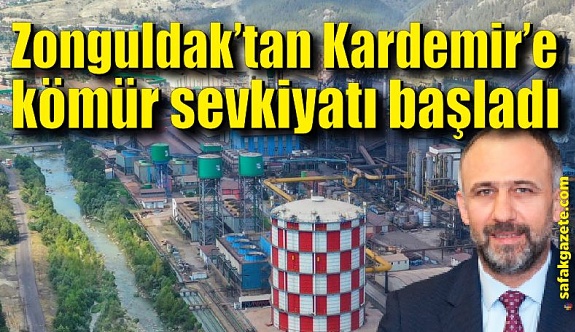 Zonguldak’tan Kardemir’e kömür sevkiyatı başladı