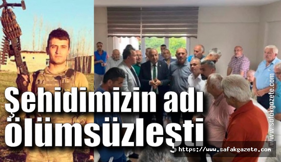 Başkan Bozkurt “Şehit Okan Korkut Sosyal Tesisi”nin açılışını yaptı
