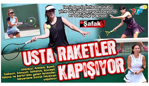 Zonguldak’ta tenis şov... Bu maçları sakın kaçırmayın