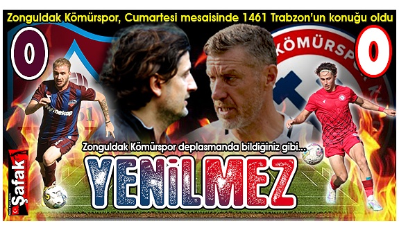 Yenemiyorsan yenilme... Zonguldak Kömürspor ilk deplasmandan 1 puan çıkardı
