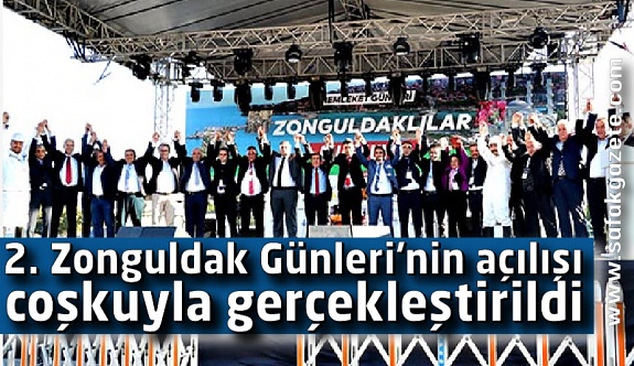 2. Zonguldak Günleri'nin açılışı coşkuyla gerçekleştirildi