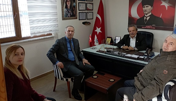 TSD Şubesine İş Kur İl Müdürü Okan Şentürk'ten ziyaret