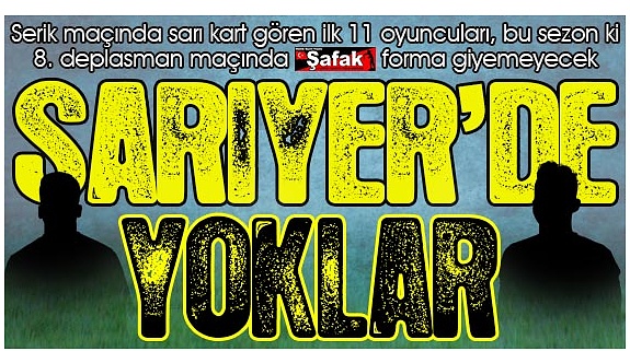 Zonguldak Kömürspor’da Sarıyer deplasmanı öncesi iki cezalı var!