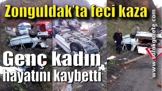 Zonguldak’ta korkunç kaza